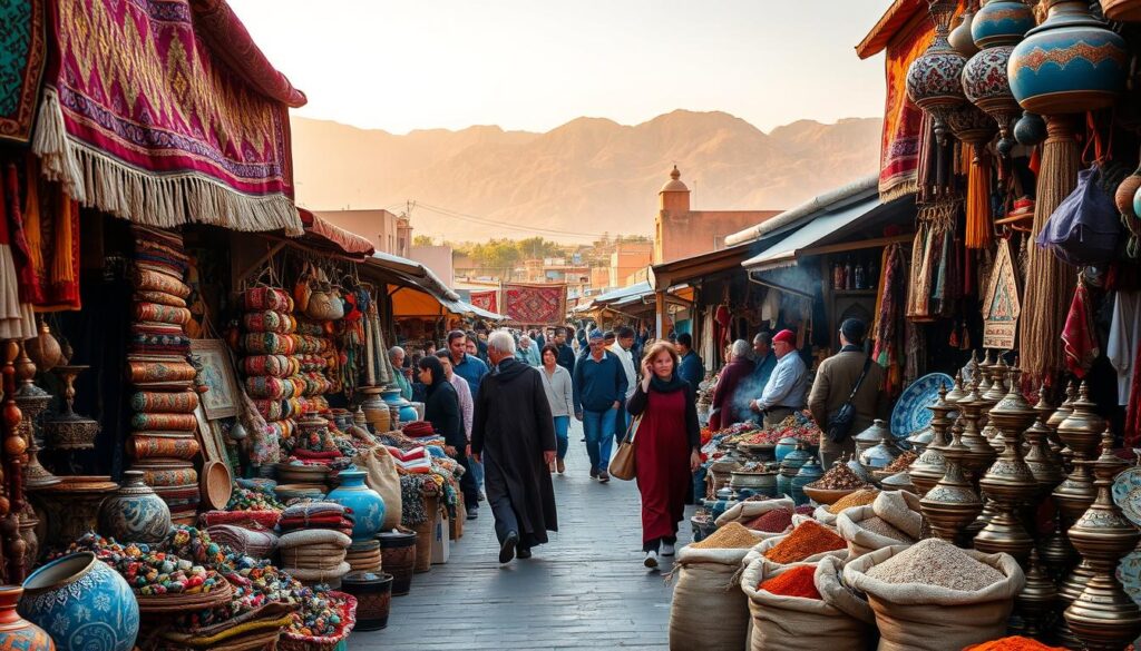 Souk El Had Market in Agadir Morocco