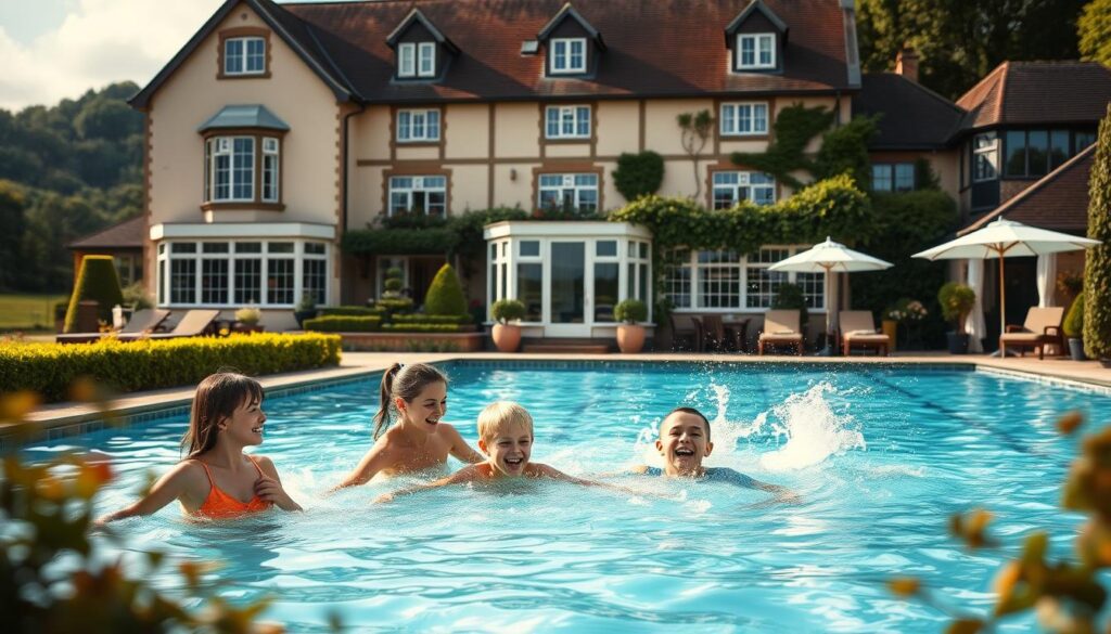 Family-friendly hotels with pools in UK Family-friendly hotels with pools in UK