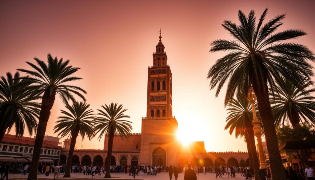 Koutoubia Mosque Marrakech Historical Landmark