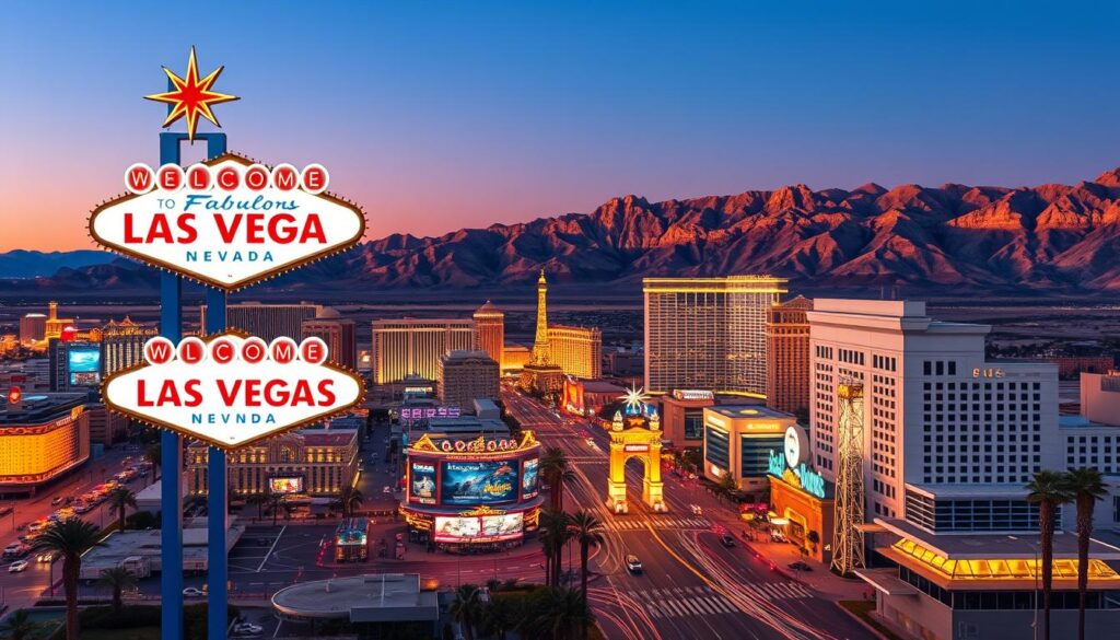 Las Vegas Strip Attractions Map