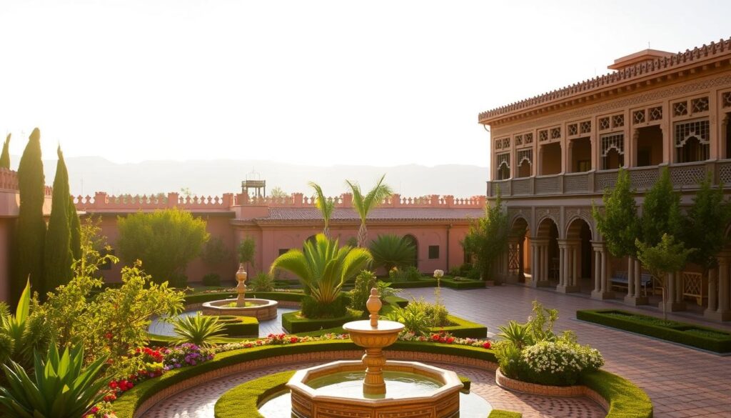 Marrakech Hotel Landscape