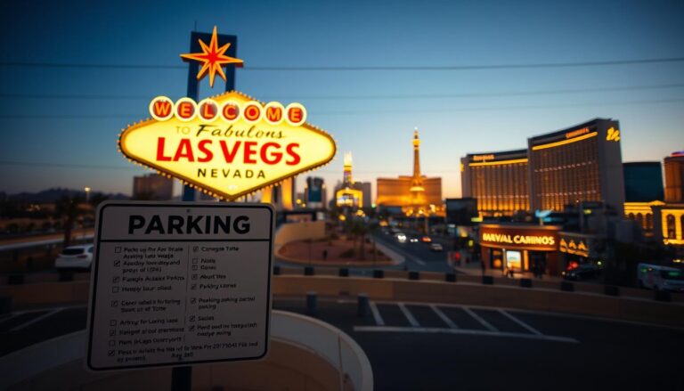 las vegas sign parking