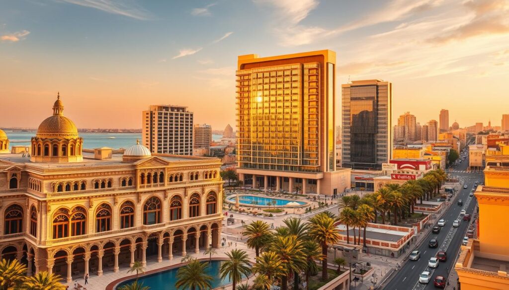 types of hotels in cairo