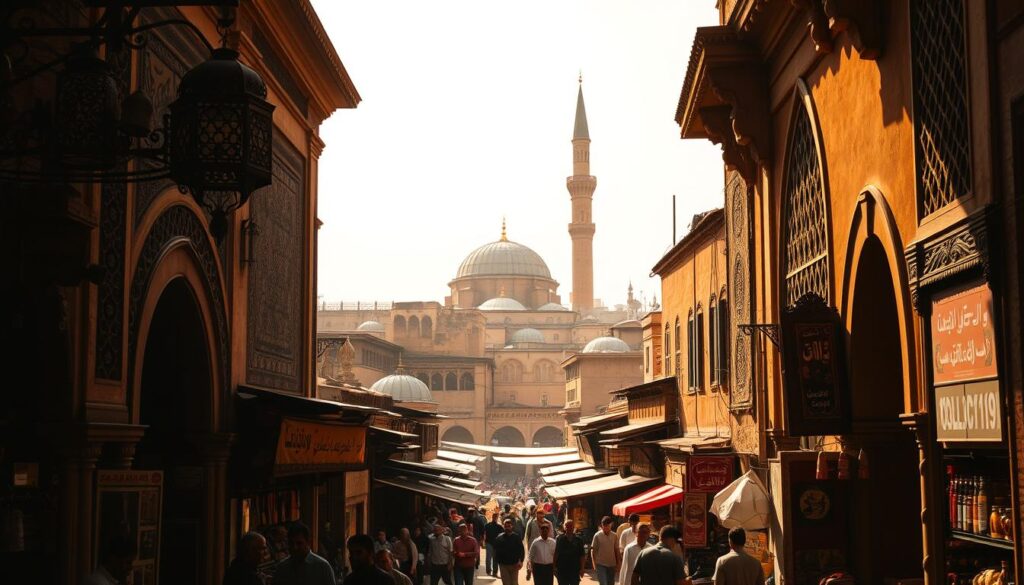 Islamic Cairo Bazaar Architecture