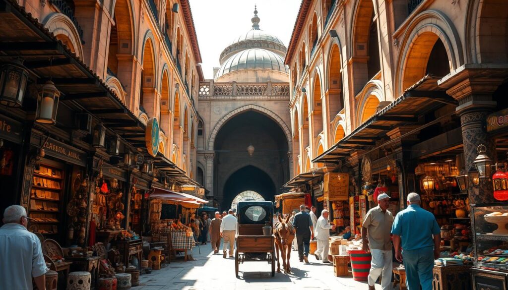 Khan el-Khalili Bazaar Location