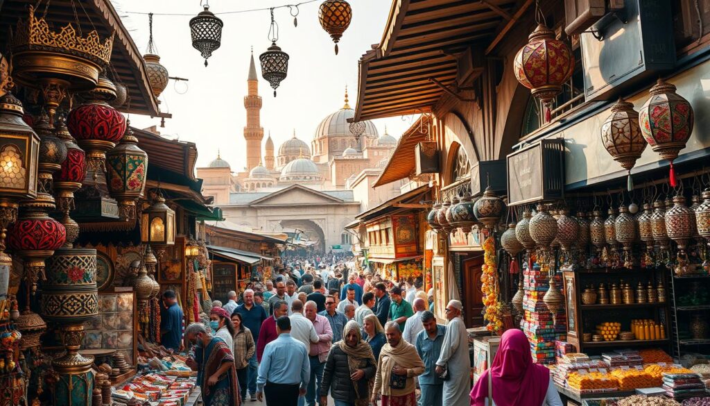 Khan el-Khalili historic bazaar