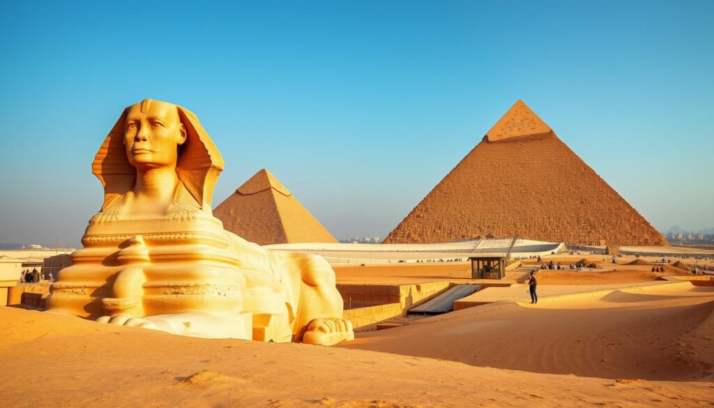Pyramids of Giza Archaeological Site