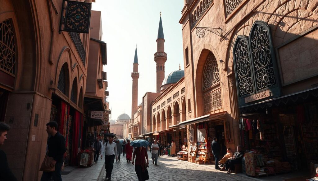 Islamic Cairo historic streets and cairo attractions