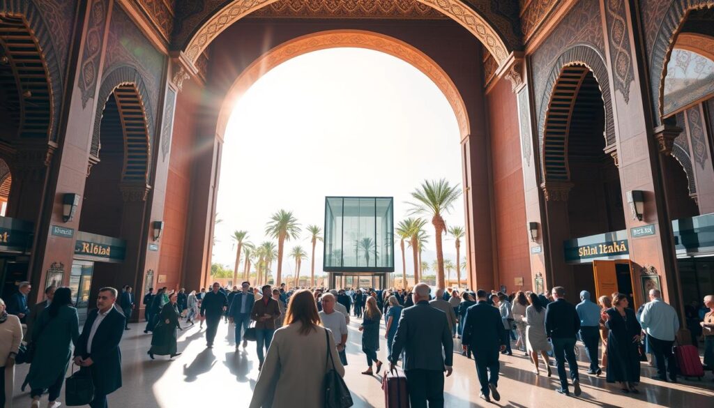Marrakech Menara Airport Entrance