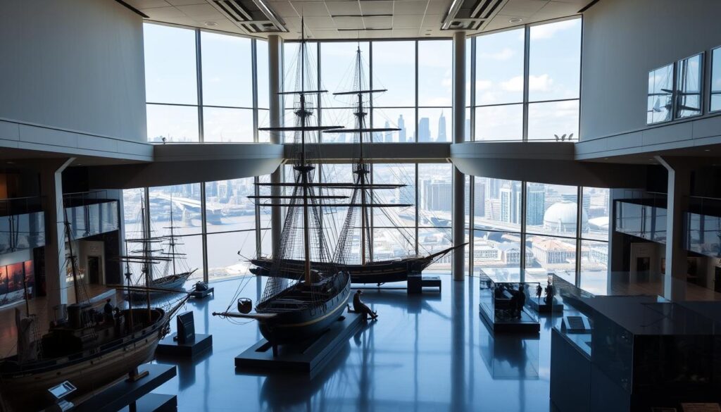Museum of London Docklands Maritime Exhibit