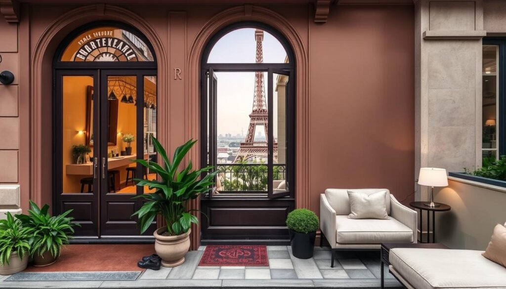 accommodation near Eiffel Tower