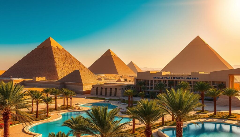 barcelo cairo pyramids