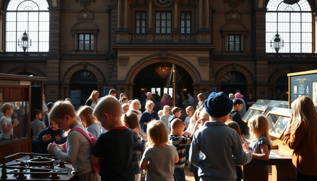 children’s activities at the Museum of Docklands