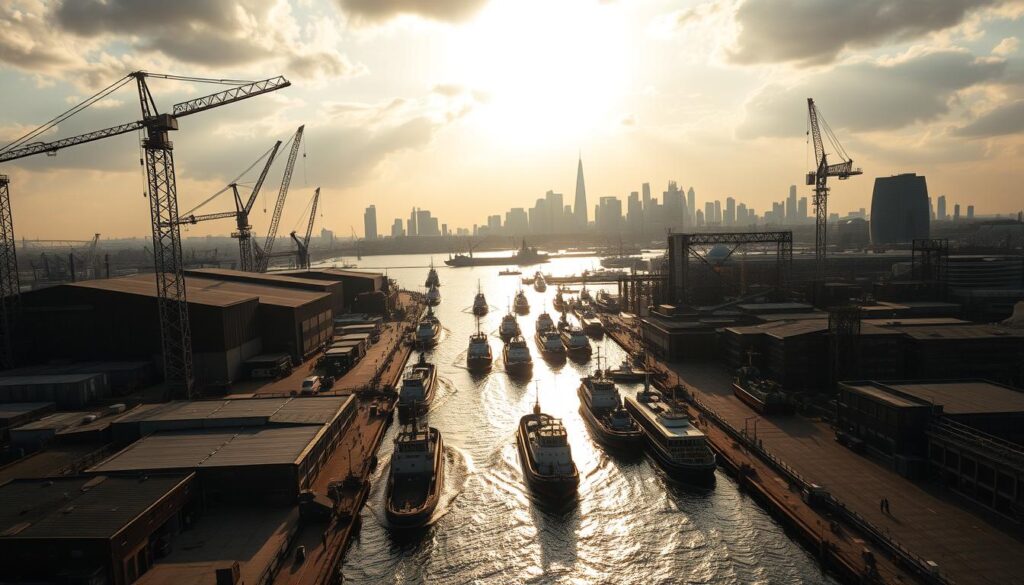 history of london dockland