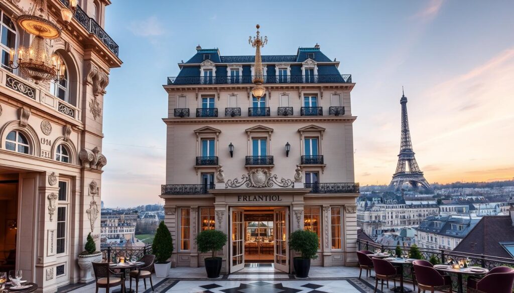 luxury hotels near Eiffel Tower