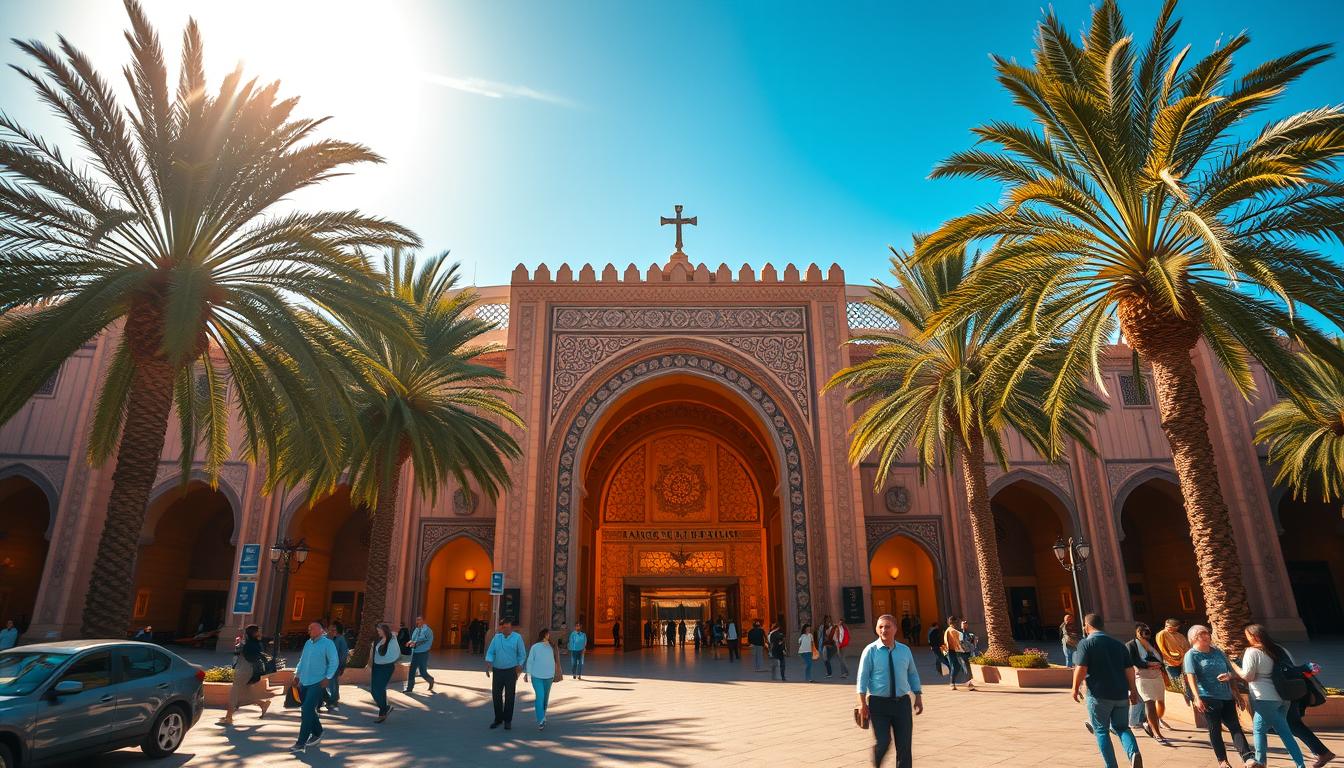 marrakech airport morocco