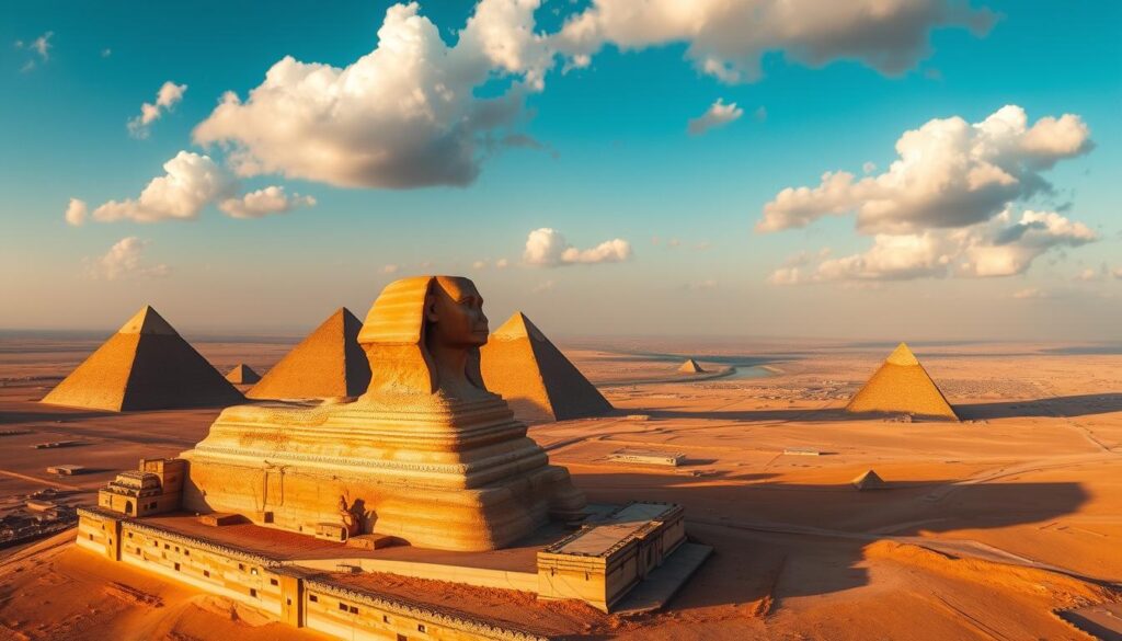 history of egyptian pyramids
