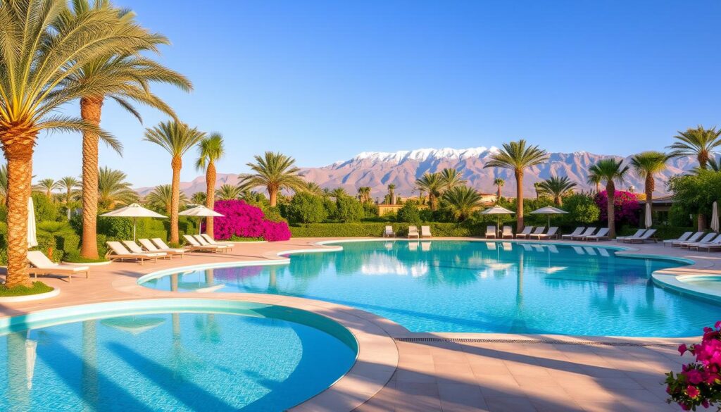 lake-style pools Agadir